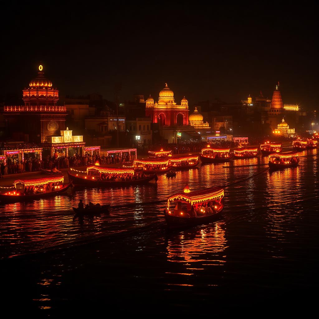 Dev Deepawali Special Boat
